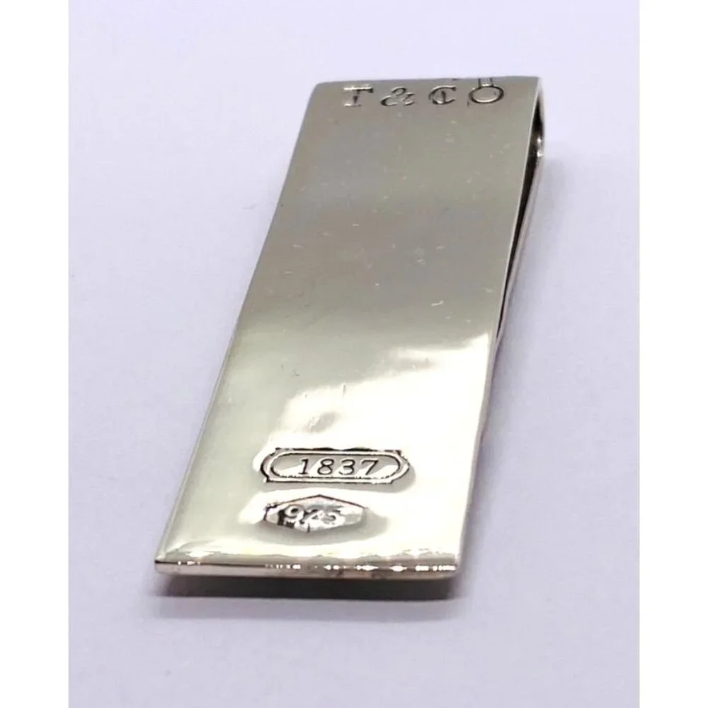 Tiffany & Co 1837 Money Clip Sterling Silver 925